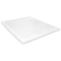 vidaXL Sobrecolchón 160x200 cm espuma de gel frio 6 cm perfil huevo