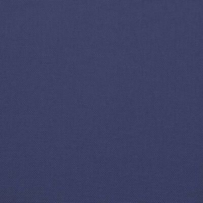 vidaXL Cojines para muebles palets 6 uds tela azul marino 40x40x3 cm