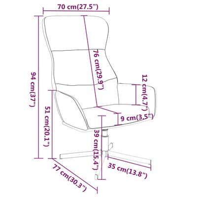 vidaXL Silla de relajación de terciopelo gris claro