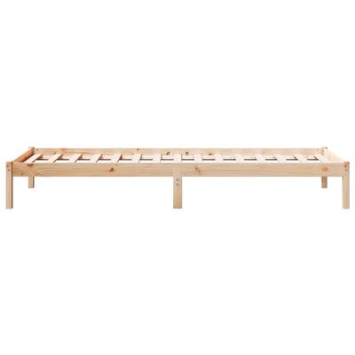 vidaXL Cama extralarga sin colchón madera maciza de pino 80x210 cm