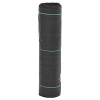 vidaXL Membrana para malezas PP negra 0,5x10 m