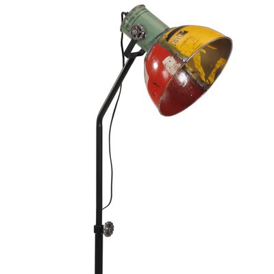 vidaXL Lámpara de pie de colores 25 W E27 30x30x90-150 cm