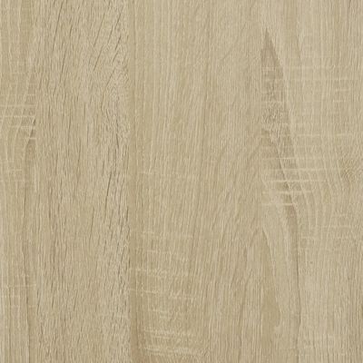 vidaXL Armario de lavadora madera color roble sonoma 64x25,5x190 cm