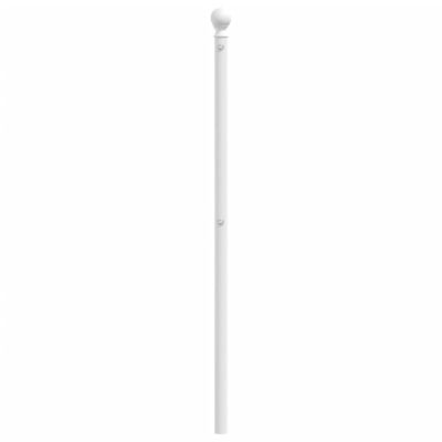 vidaXL Cabecero de metal blanco 180 cm