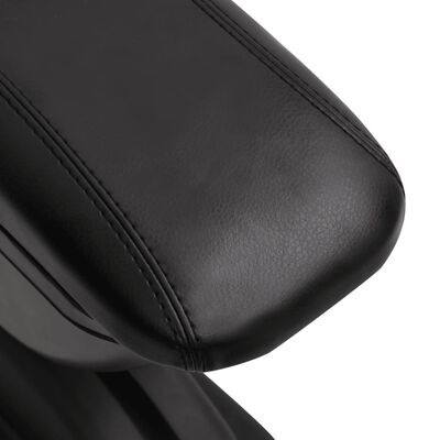 vidaXL Reposabrazos para coche ABS negro 12x29x(32-46) cm