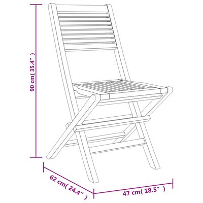 vidaXL Juego de comedor para jardín 5 piezas madera maciza de teca