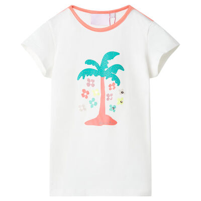 Camiseta infantil color crudo 140