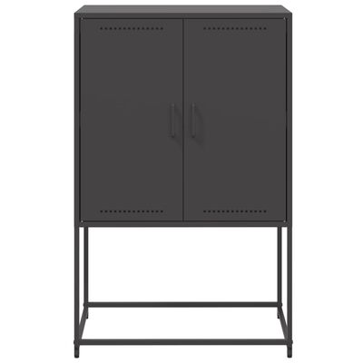 vidaXL Mueble para TV de acero verde oliva 100,5x39x60,5 cm