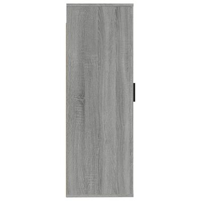 vidaXL Mueble para TV de pared gris Sonoma 40x34,5x100 cm