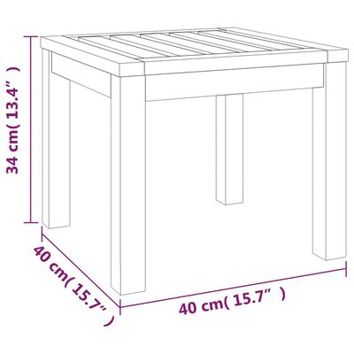 vidaXL Juego comedor jardín con cojines 9 piezas madera maciza acacia