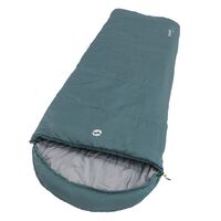 Outwell Saco de dormir Campion Lux cremallera izquierda verde azulado