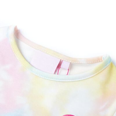 Camiseta infantil multicolor 140