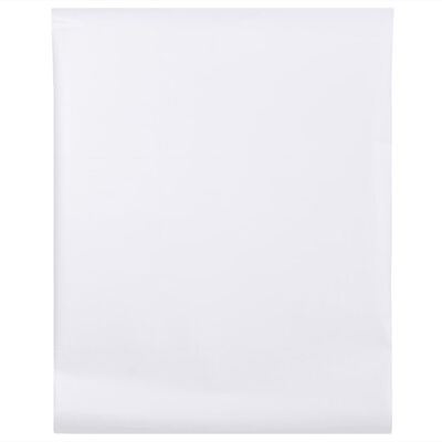 vidaXL Lámina de ventana esmerilada PVC blanco 90x2000 cm