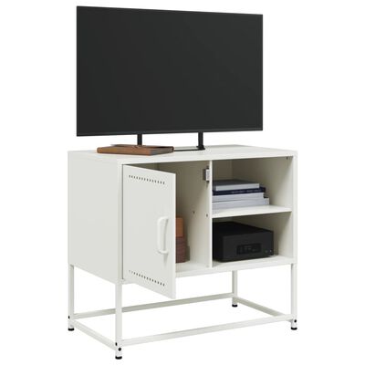 vidaXL Mueble para TV de acero verde oliva 100,5x39x60,5 cm