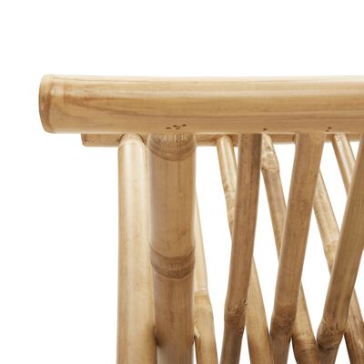vidaXL Revistero bambú 42x30,5x34,5 cm
