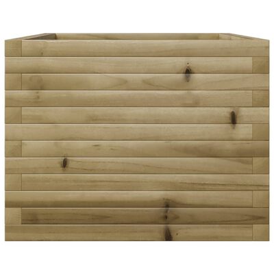 vidaXL Jardinera madera de pino impregnada 110x60x45,5 cm