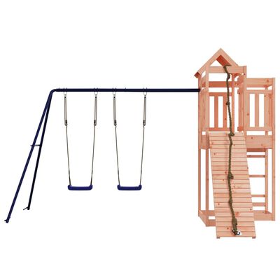 vidaXL Parque infantil de exterior madera maciza Douglas