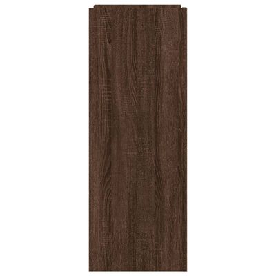 vidaXL Mueble zapatero madera de ingenería marrón roble 52x37,5x100 cm