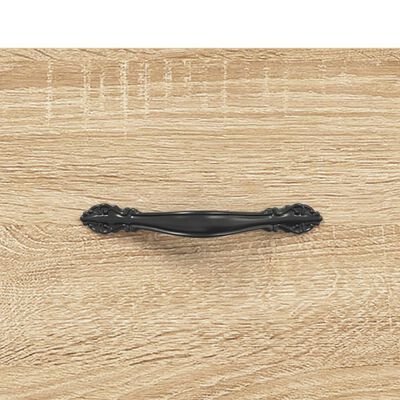 vidaXL Armario de pared madera ingeniería roble Sonoma 80x36,5x35 cm