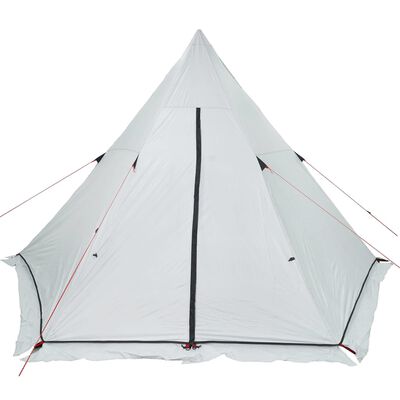 vidaXL Tienda familiar tipi 6 personas tela opaca impermeable blanca