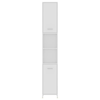 vidaXL Juego de muebles de baño 4 piezas blanco