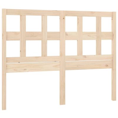 vidaXL Cabecero de cama madera maciza de pino 205,5x4x100 cm