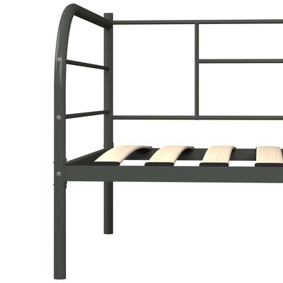 vidaXL Estructura de cama sin colchón metal blanco 90x200 cm