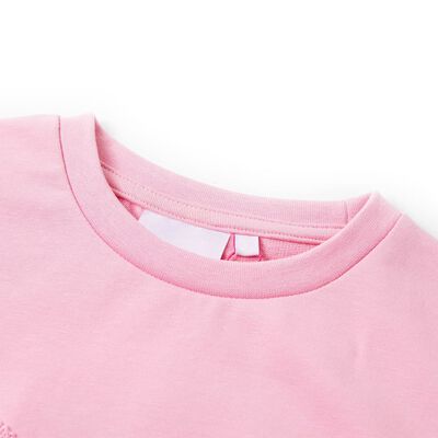 Sudadera infantil rosa 128