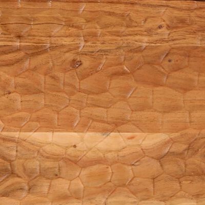 vidaXL Mesitas de noche 2 uds madera maciza de acacia 40x33x46 cm