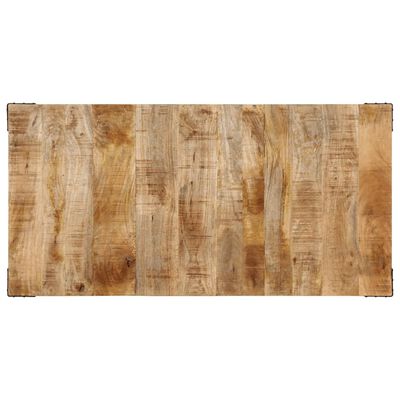 vidaXL Mesa de comedor madera maciza de mango 140x70x75 cm