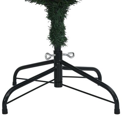 vidaXL Árbol de Navidad artificial estrecho 150 LEDs 120 cm