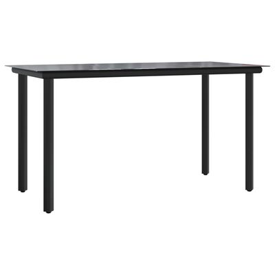 vidaXL Set comedor de jardín 9 pzas cojines ratán sintético gris claro