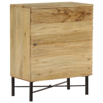 vidaXL Aparador de madera maciza de mango 60x35x75 cm