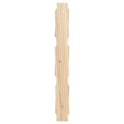 vidaXL Vallas enrejado 5 uds madera maciza de abeto 180x80 cm