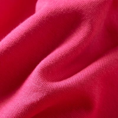 Sudadera infantil rosa chillón 92