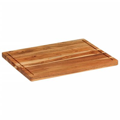 vidaXL Tabla de cortar madera maciza de acacia 50x38x2,5 cm