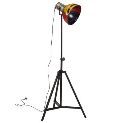 vidaXL Lámpara de pie de colores 25 W E27 61x61x90/150 cm