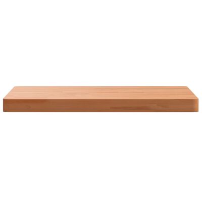 vidaXL Tablero de mesa cuadrado de madera maciza de haya 60x60x4 cm