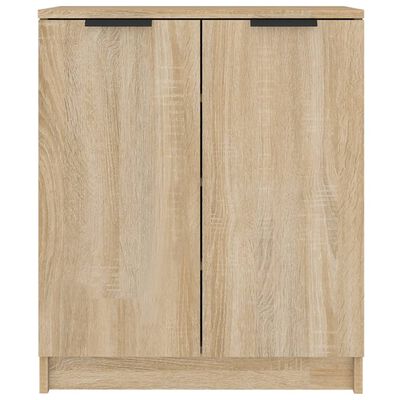 vidaXL Mueble zapatero madera contrachapada roble sonoma 59x35x70 cm