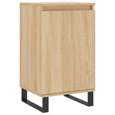 vidaXL Aparadores 2 uds madera de ingeniería roble Sonoma 40x35x70 cm