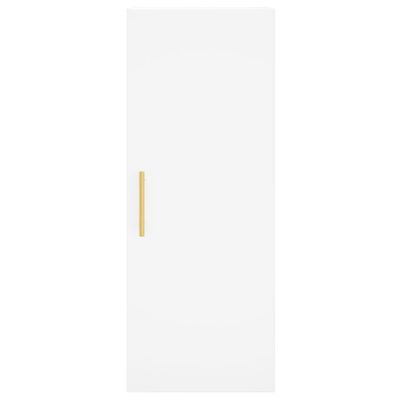 vidaXL Armario de pared blanco 34,5x34x90 cm