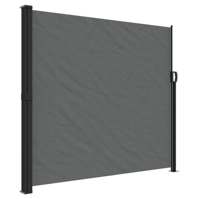 vidaXL Toldo lateral retráctil gris antracita 180x300 cm