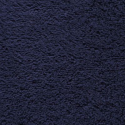 vidaXL Juego de toallas premium SOLUND 8 unidades azul marino 600 gsm