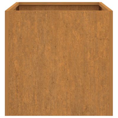 vidaXL Jardinera de acero corten 62x30x29 cm