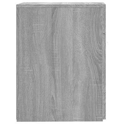 vidaXL Armario botiquín madera contrachapada gris Sonoma 20x45,5x60cm