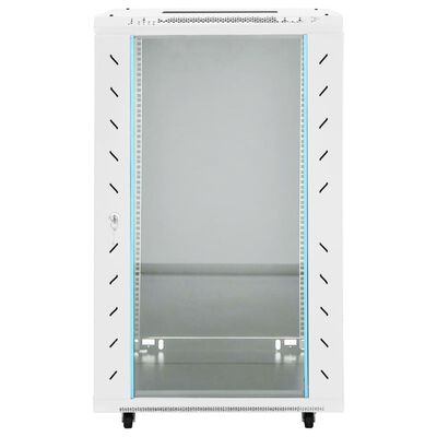 vidaXL Rack de servidores 15U 19" IP20 negro 60x60x100 cm