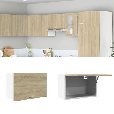 vidaXL Armario colgante cocina contrachapada color roble 60x31x40 cm