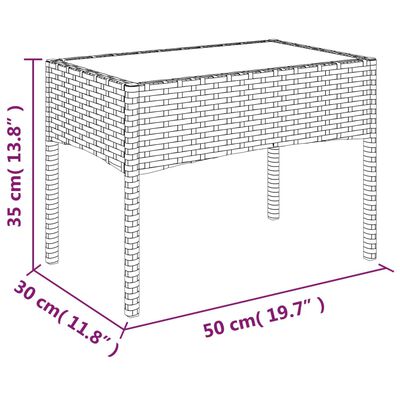 vidaXL Set de muebles de jardín 4 pzas y cojines ratán sintético gris