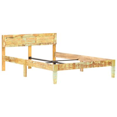 Estructura de cama de madera maciza reciclada 160x200 cm - vidaXL
