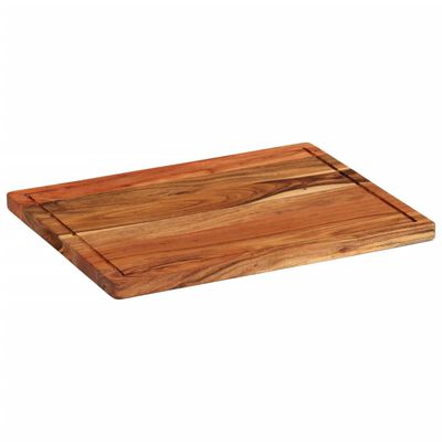 vidaXL Tabla de cortar madera maciza de acacia 50x38x2,5 cm